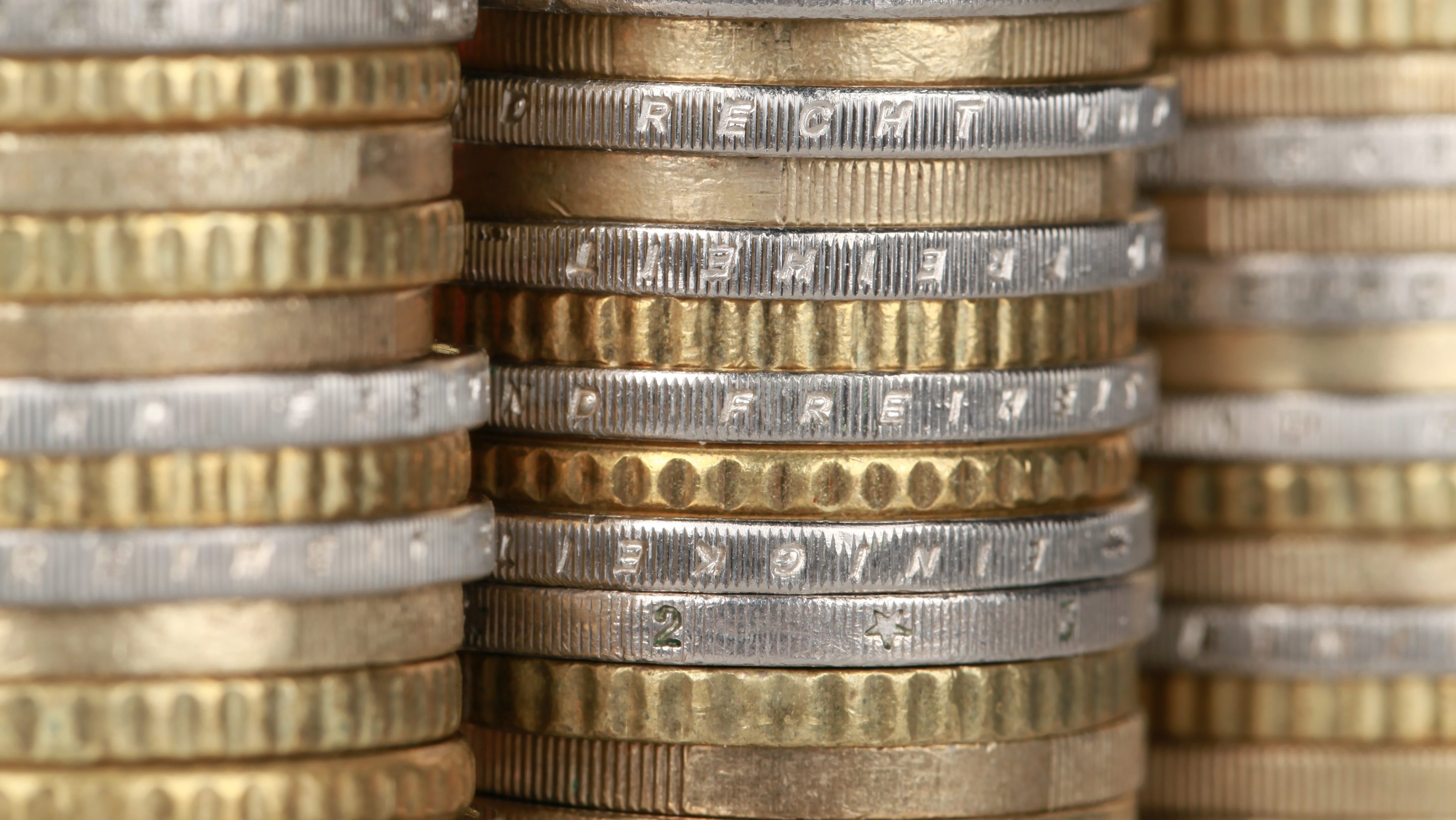 Stapel mit Geld