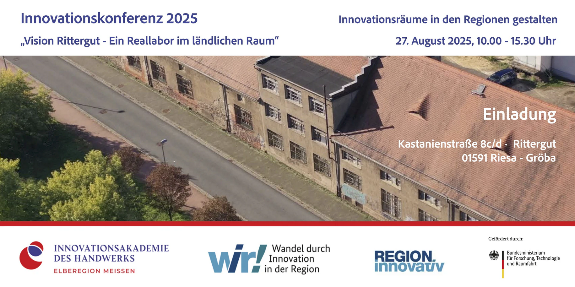 Einladung Innovationskonferenz 2025