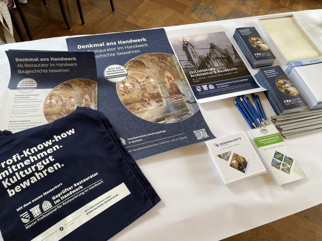 Merchandise beim Zeichensemianr