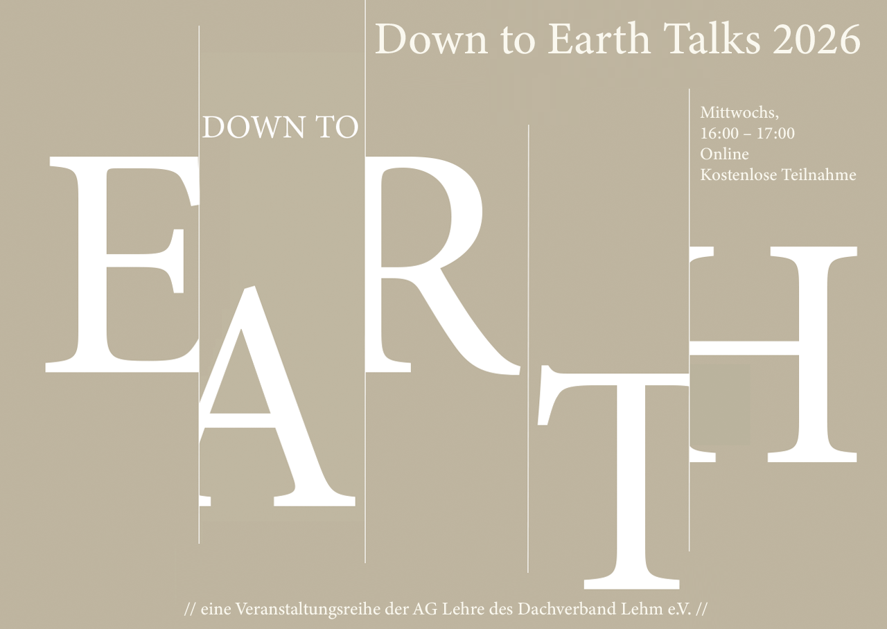 Down to Earth Talks 2026 – Practice and Projects