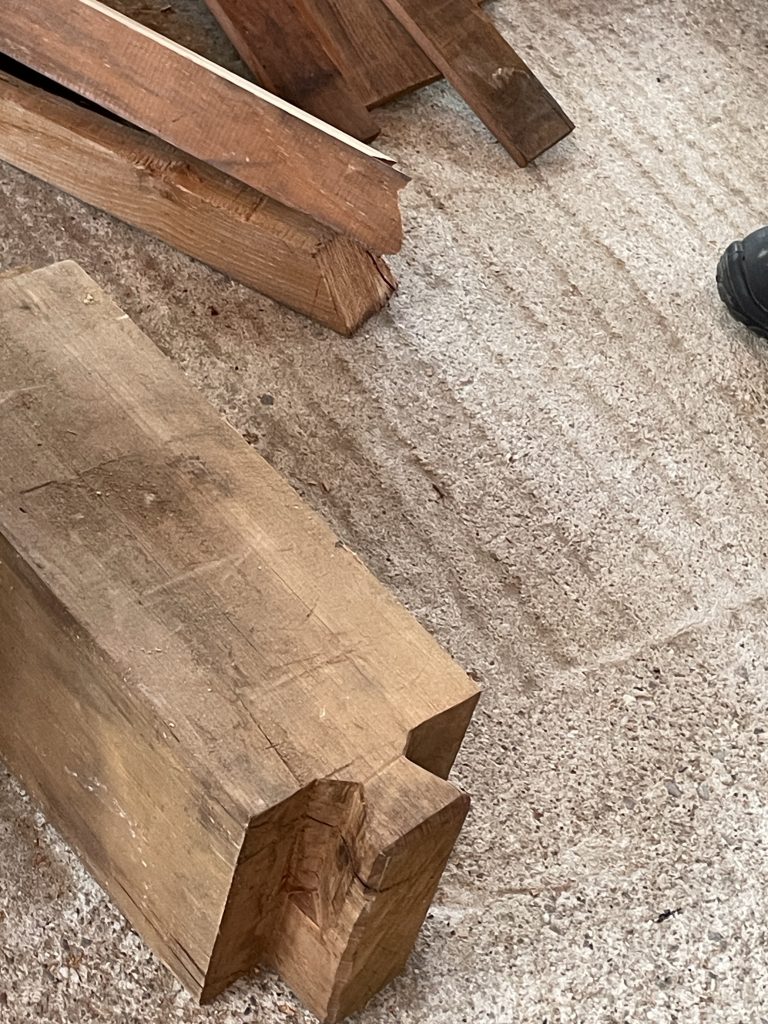 Einblick Baustellenbesichtigung Pagodentempel in Taucha